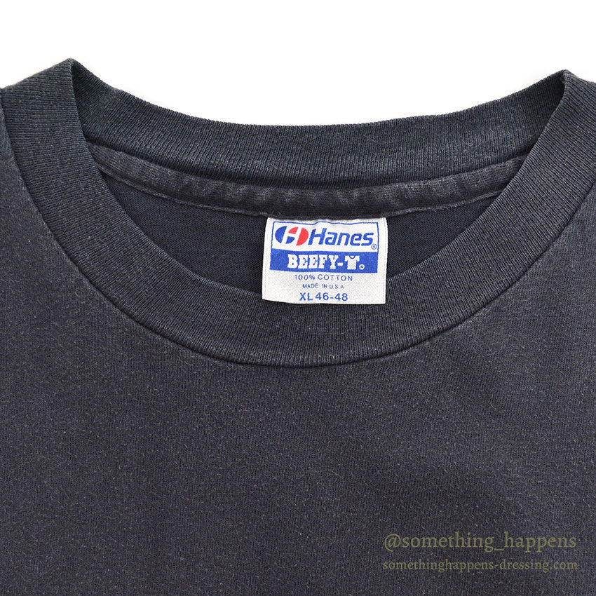 1980's~ HANES CAPITAL BICYCLING CLUB OLYMPIA L/S T-SHIRT / CUSTOMIZED POCKETS ... XL