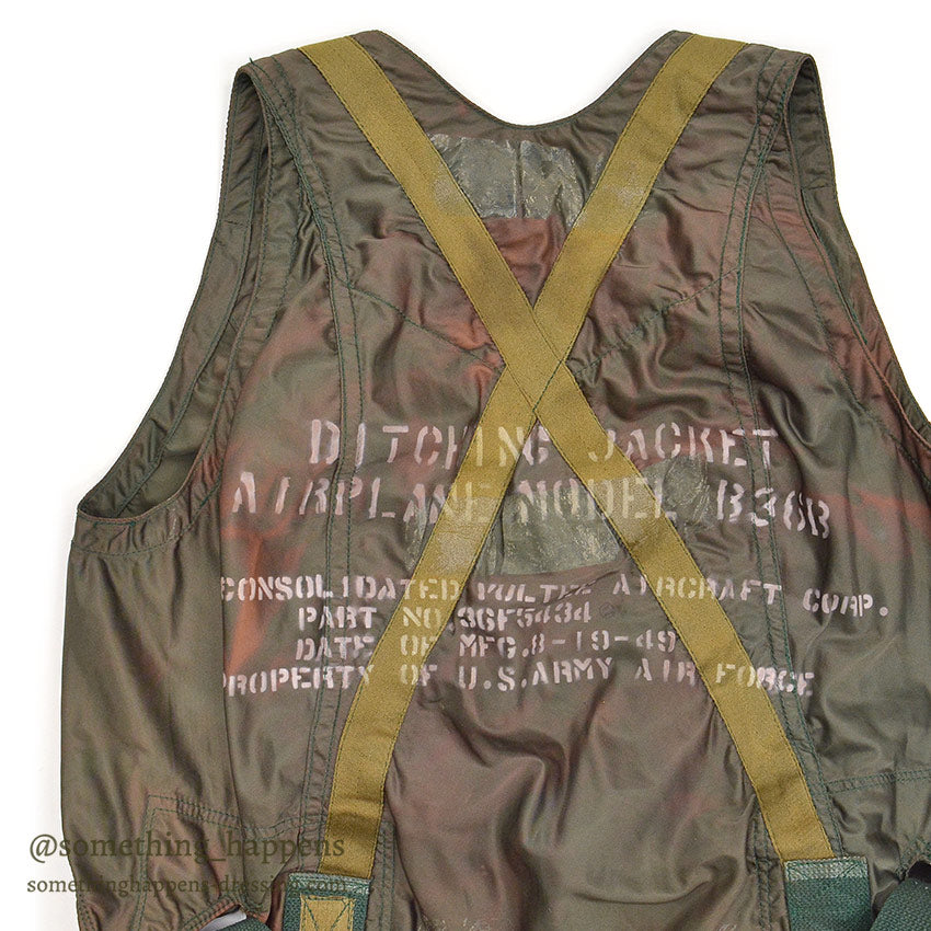 1940's USAAF DITCHING JACKET AIRPLANE MODEL B-36B / EXTREMELY RARE...