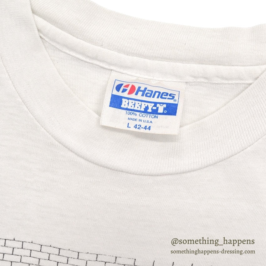1980's~ HANES THE BEAT SACRAMENTO RECORD SHOP T-SHIRT ... L