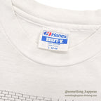1980's~ HANES THE BEAT SACRAMENTO RECORD SHOP T-SHIRT ... L