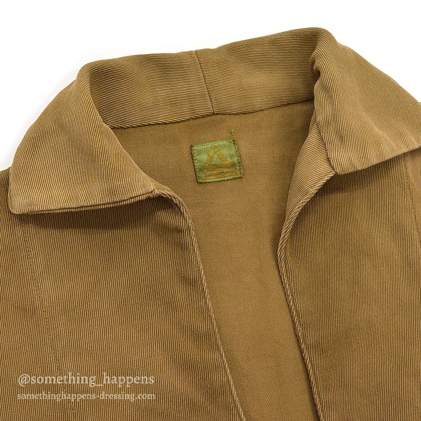 ~1930's UTICA DUXBAK LACE UP PULLOVER SHIRT / UNUSUAL DETAIL ...