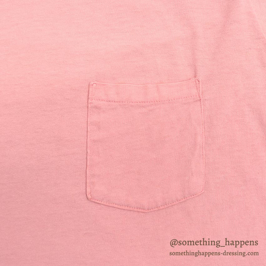 1990's ONEITA THAT MAO THING POCKET T-SHIRT / PINK ... L