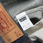 1990's DEADSTOCK Levi's 501 DENIM PANTS / MADE IN USA... W34/L36