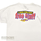 1990's GLOBAL 1-800-COLLECT CALL FREE STUFF TOUR T-SHIRT ...