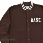1960's CHAMPION KNITWEAR NYLON PILE WARM-UP JACKET ... L