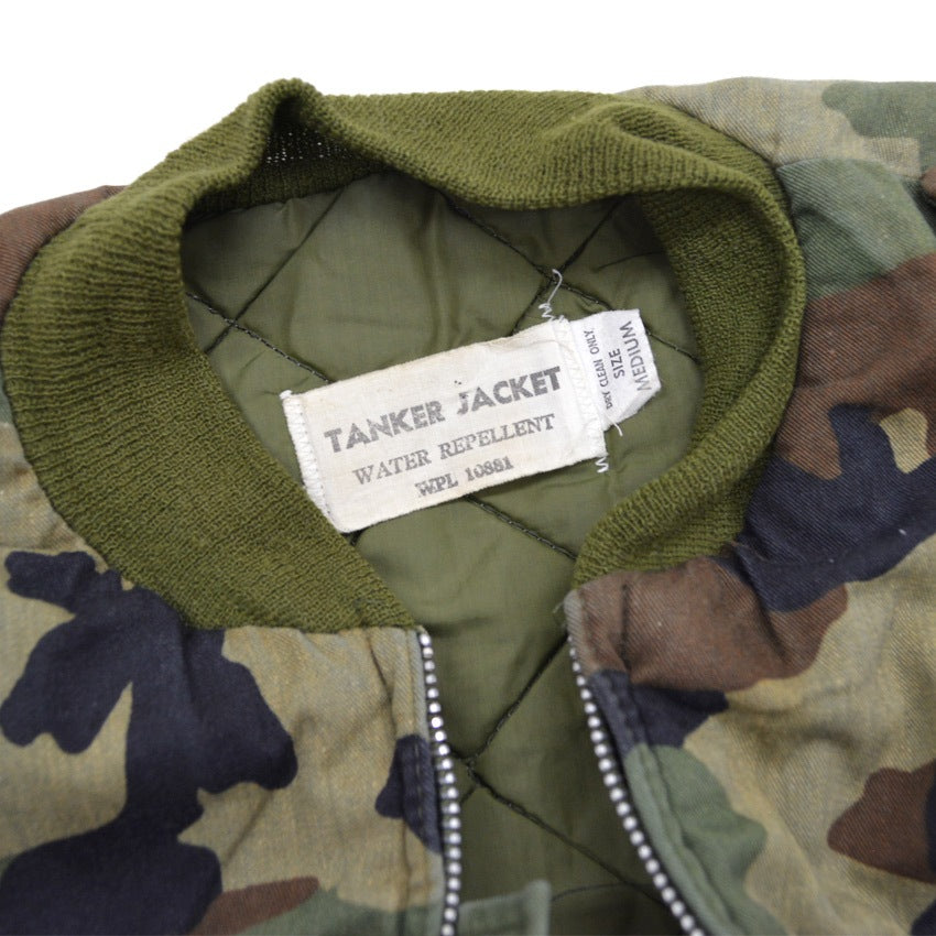 60's PIONEER 'TANKER JACKET' MA-1 style jacket... M