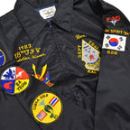 80's JAPAN Souvenir Jacket 'Shogun' Embroidery... LL