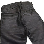 50's Langlitz Leathers ラングリッツレザー レザーパンツ 初期グリーンタグ!!... W31×L28