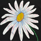 90's FUNSTUFF NY Flower Art T-shirt... L