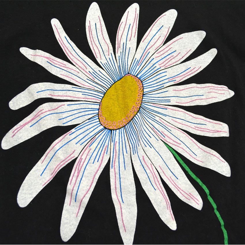 90's FUNSTUFF NY Flower Art T-shirt... L