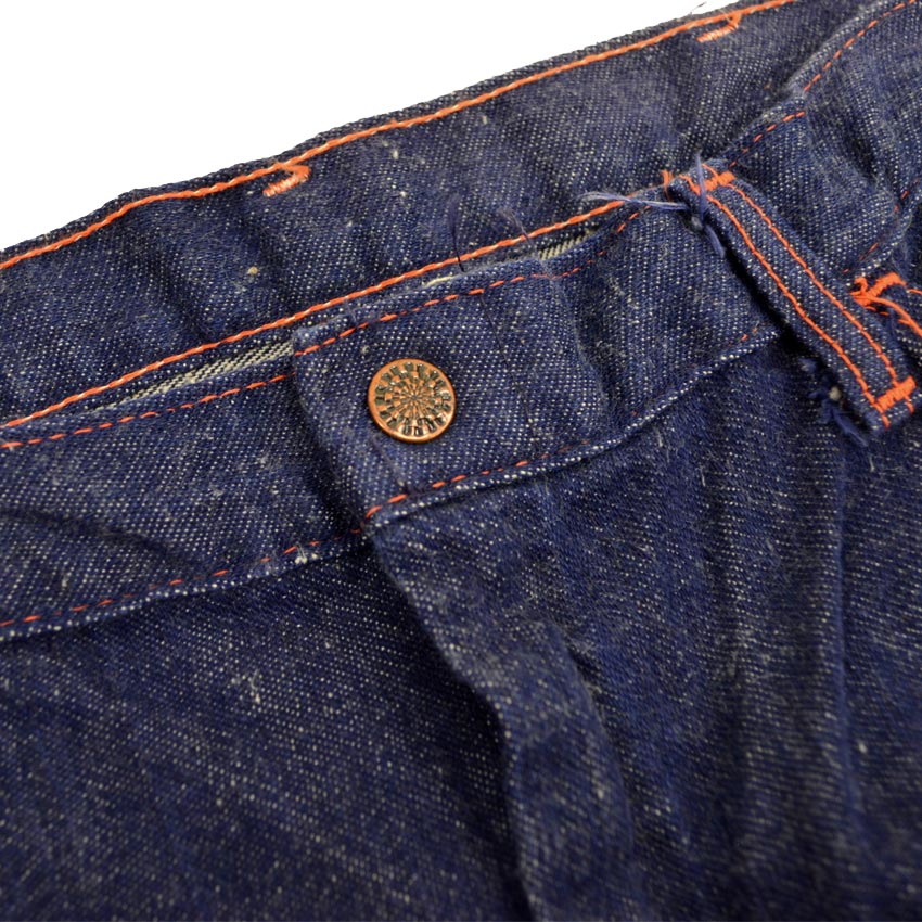 60's デニムペインターパンツ  濃紺 ... 実寸 W33.5 × L30