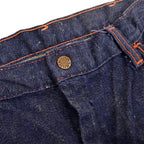 60's デニムペインターパンツ  濃紺 ... 実寸 W33.5 × L30