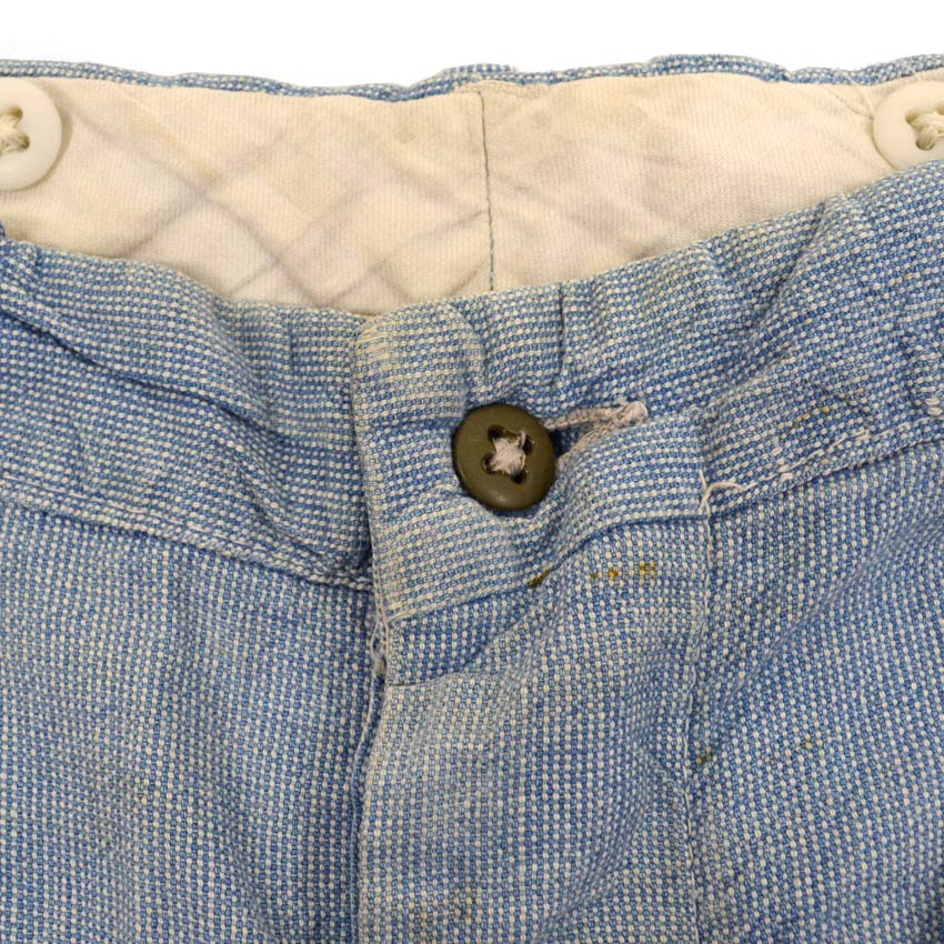 〜40's Auto Brand ピンチェック ワークパンツ レア!! 実寸 W35×L29
