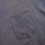 60's TOWNCRAFT Penneys Pocket T-shirt, Eggplant Navy Blue... L