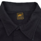 80's Lee Black Cotton Jacket - Rare...