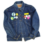 70's Levi's 70505 Small-e Denim Jacket .. Road trip 2017