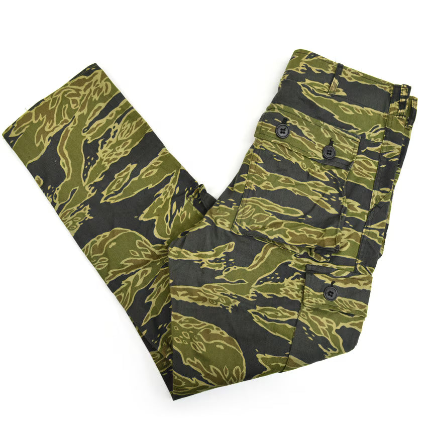 60's Vietnam Tiger Stripe ベトナム タイガーストライプ パンツ ... A-M