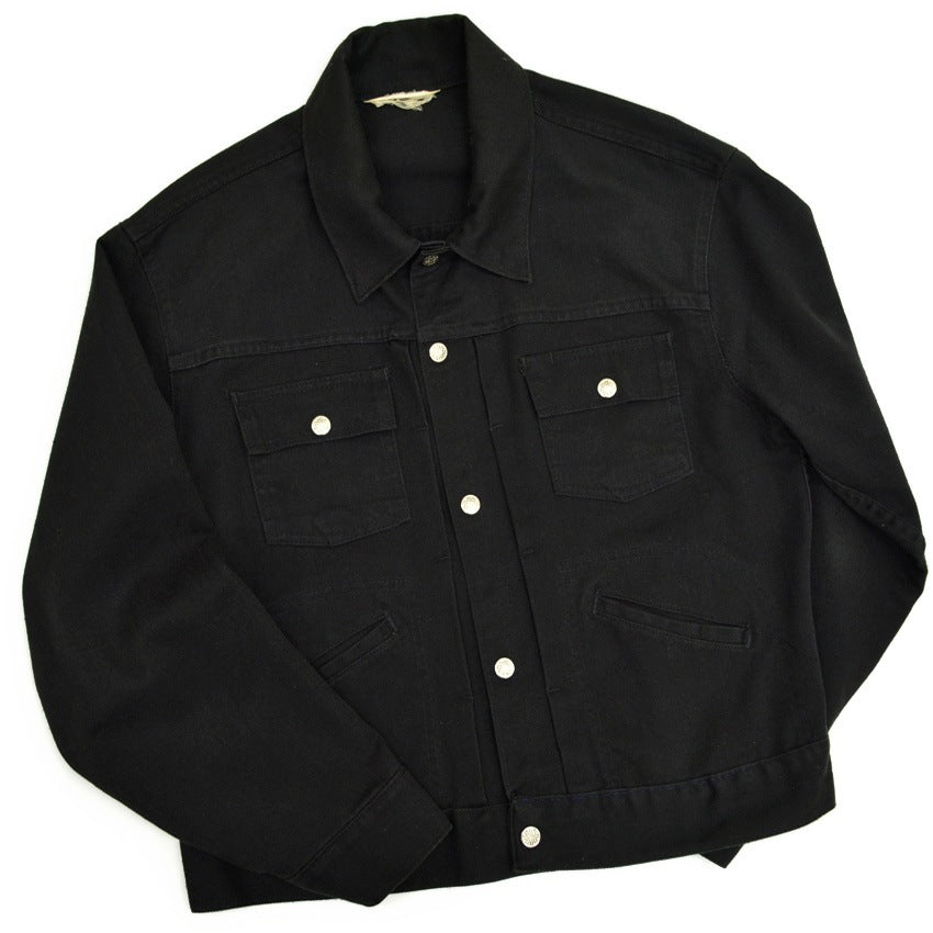 ~70's JC.PENNEY Twill Jacket, Black!! Rare Color...