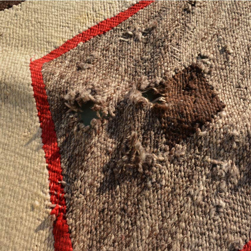〜1930's Navajo Rug ' Eye dazzler '  1 ... 104cm×140cm