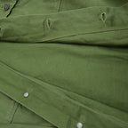 1950s US Army 13-Star Button Cotton Utility Shirt...