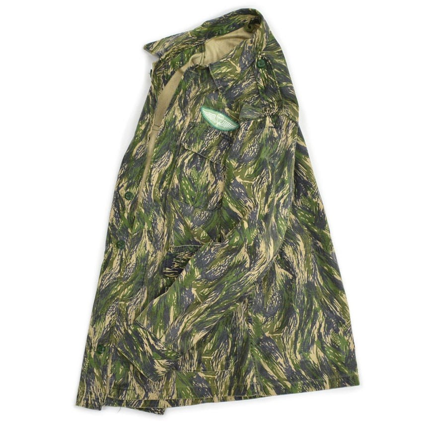 70's~ 'Greek seaweed pattern' Military BDU Jacket...