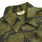 60s-era KAMO Tiger Stripe Jacket, Civilian Model...