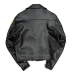 50's Vinyl Leather Two Star Double riders Jacket... 40