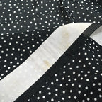 Old Polka Dots Black and White Scarf...