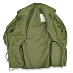 80's Deadstock USARMY M-65 OD 3rd Brass Zipper ... SR