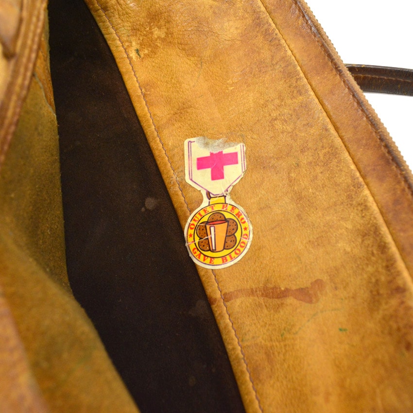 ~70's Libaire Leather Brief Case...