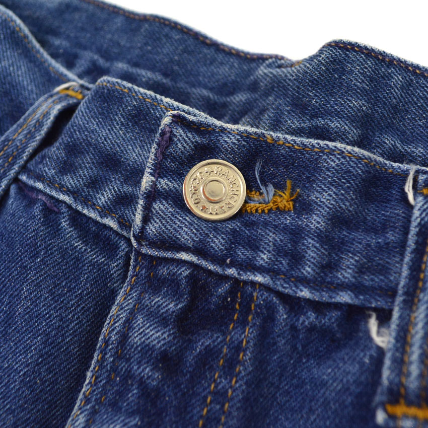 60's~ JC Penney RANCHCRAFT Denim Pants Indigo... W32×L29