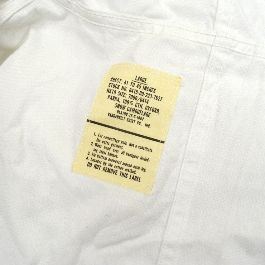 70's Deadstock US ARMY Snow Parka Oxford... L