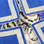 50s-style cat-themed kids' handkerchiefs, set of 3...