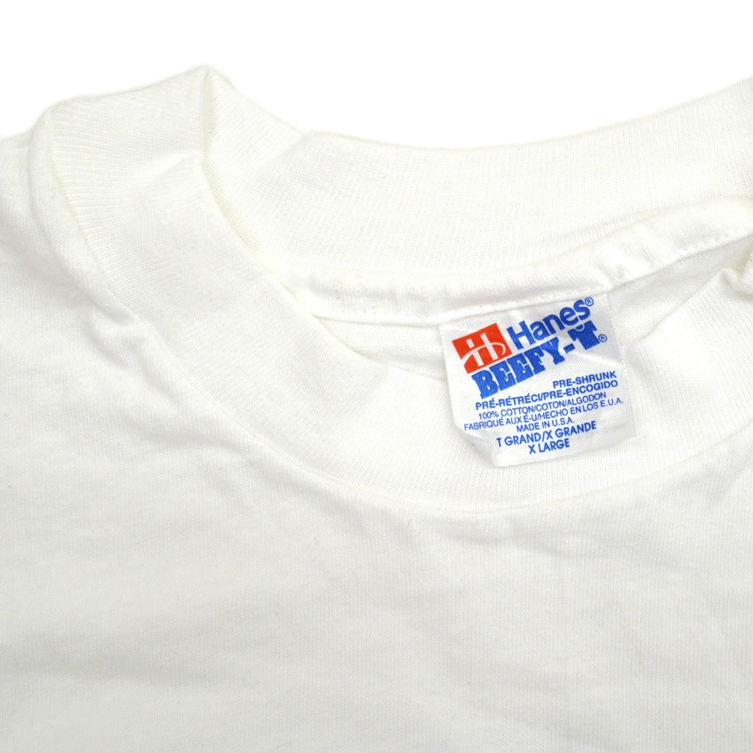 90's Deadstock Hanes 'Q logic Network Equipment' T-Shirt... XL