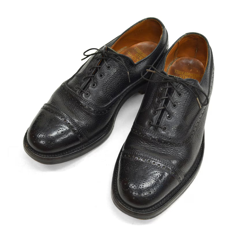 50's~ BOYD'S 'THREADNEEDLE STREET' Cap Toe Shoes... 71/2D