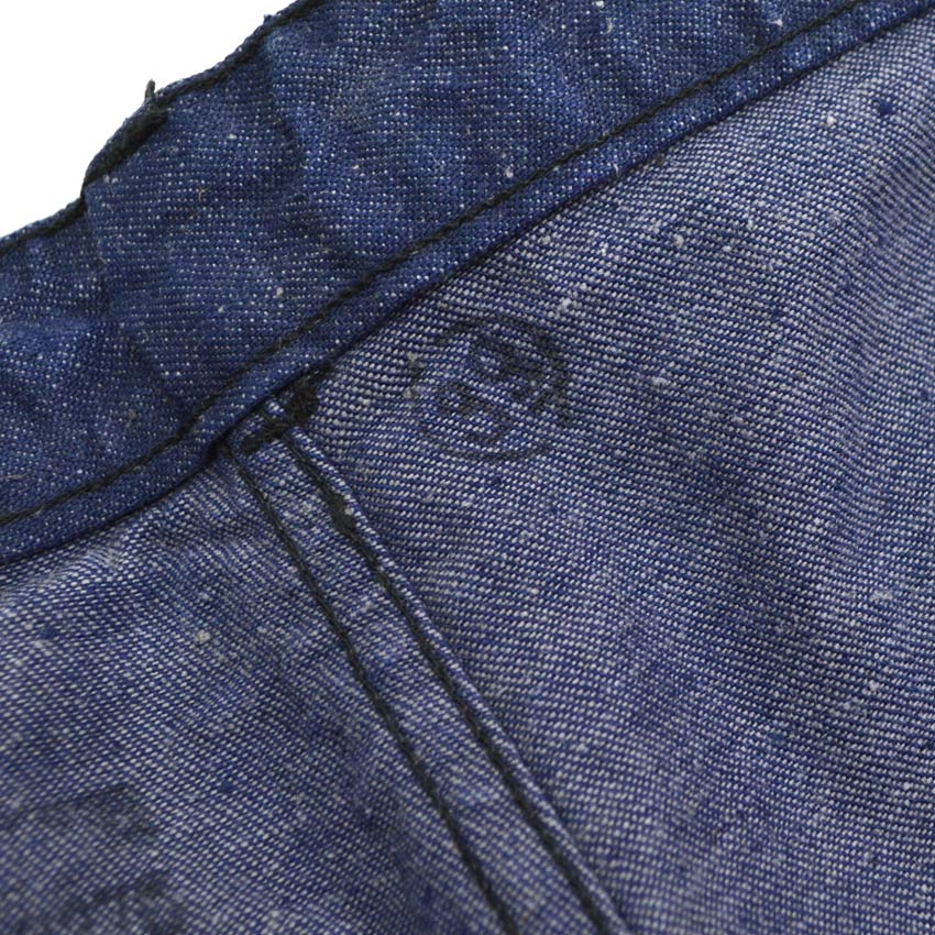 60's USNAVY DUNGAREE DENIM TROUSERS... MINT