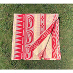 Circa 1950's Old Southwest Cotton Camp Blanket Geometric ... 160cm×156cm