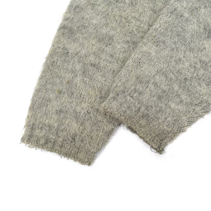 60's Kandahar FOUR COLAR MOHAIR CARDIGAN... L