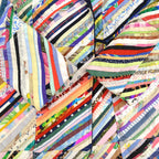 70's Homemade Scrap Quilt Jacket...