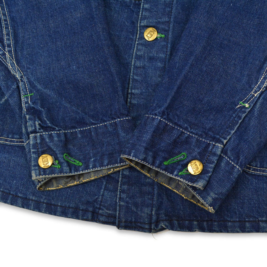 50's~ KEY Imperial DENIM COVERALL... Fits like 38