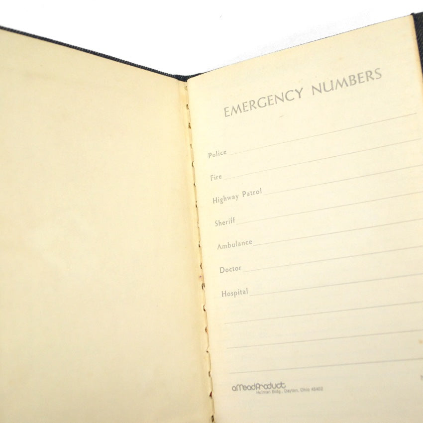 70's Deadstock Levi's Advertising Phone Book...