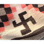 Circa 1930's Early Navajo Rug Whirling Logs Swastika 2 ...