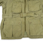 80's BANANA REPUBRIC TRAVEL & SAFARI PHOTOJURNALIST JACKET...S