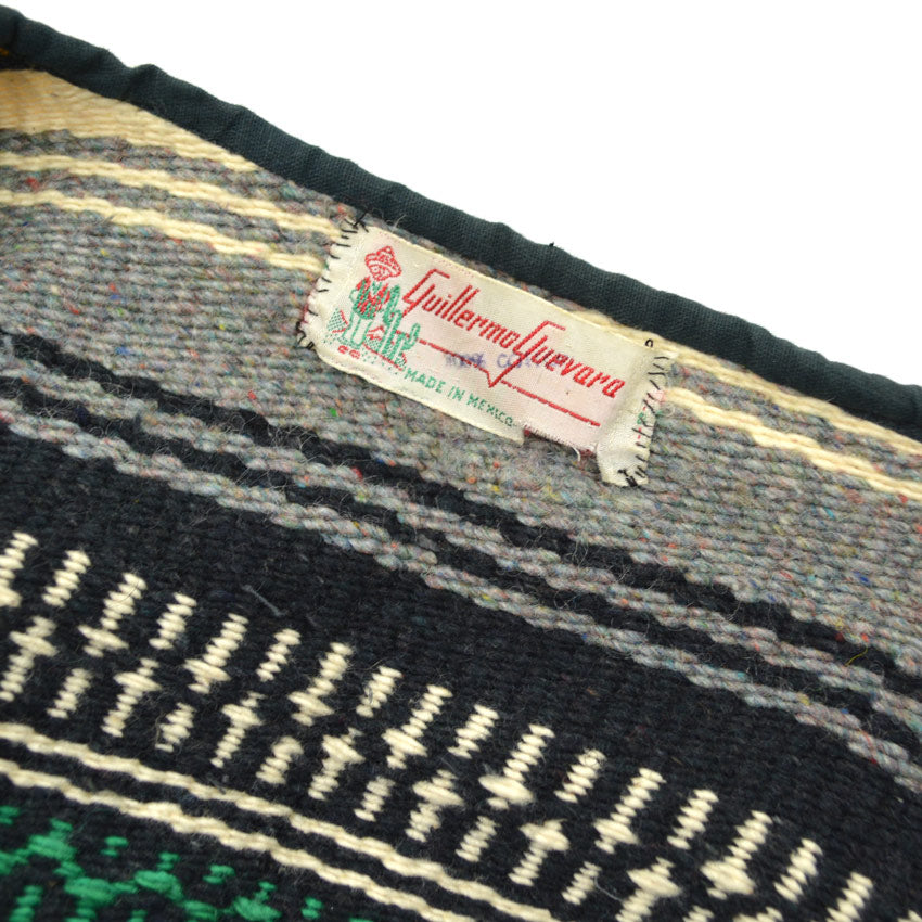 1940's~ Guillermo Guevara MEXICAN RUG VEST...