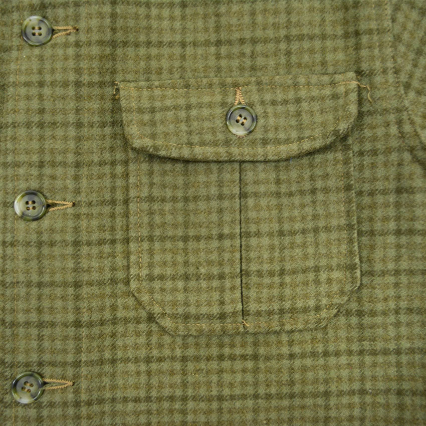 1970's WOOLRICH HAZY GREEN CRUISER JACKET MINT... 38