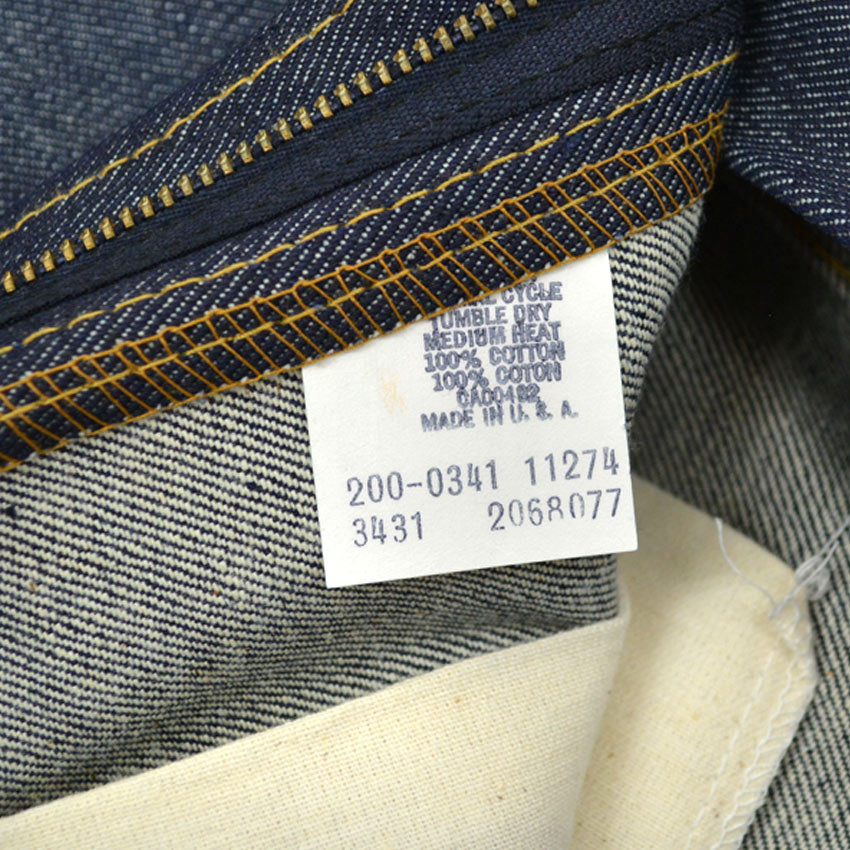 1970's Deadstock Lee 200 Boot Cut Denim Pants... W34 L31