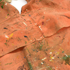 Circa 1950's VICTOR CEMENT PAINTER APRON ORANGE...