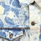1980's Levi's 70505 Class of 85 Bleached Denim Jacket ... Fits like 38