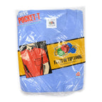 ~1990's Deadstock FRUIT OF THE LOOM POCKET-T LIGHT BLUE ... L