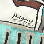 1980s Deadstock Picasso "Woman Sitting in Front of a Window" All Over Print Sweatshirt... L